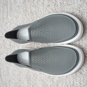 Grey CROCS